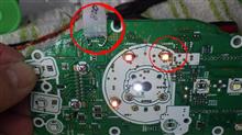 メーター LED追加 偏光シート焼け対策 （スズキ アドレスV125S