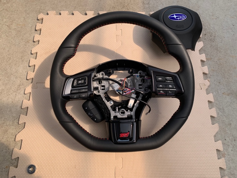 WRX STI VAB EJ20 車検＆ステアリングラック交換です！｜車の