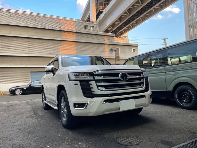 ランドクルーザー300 VXからZXヘ（トヨタ ランドクルーザー300