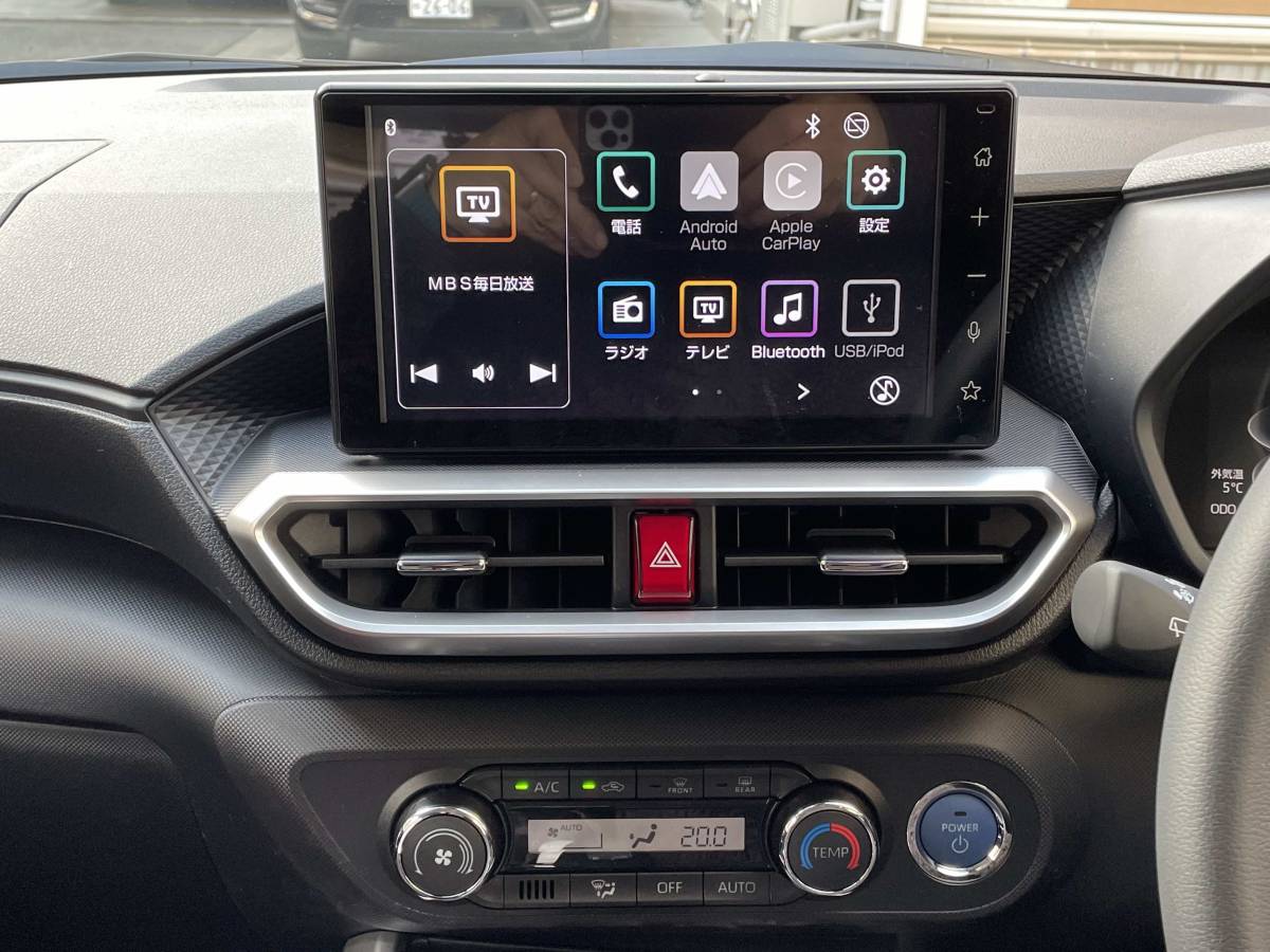 ディスプレイオーディオを9インチ サイバーナビAVIC-CQ911-DCへ交換(トヨタ ライズハイブリッド・A200系)by purapura - みんカラ ディスプレイオーディオを9インチ サイバーナビAVIC-CQ911-DCへ交換(トヨタ ライズハイブリッド・A200系)by purapura - みんカラ