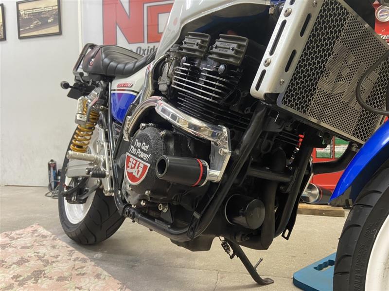 SUZUKI GSX400インパルス ヨシムラサイクロンフルエキゾースト