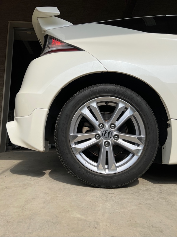 ユーザー車検 栃木運輸支局にて（ホンダ CR-Z・ZF）by 97_garage