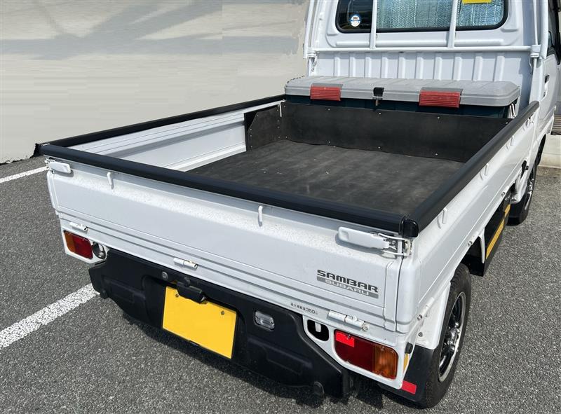 SUBARU ☆軽トラック 荷台あおりインナーカバー アルミ縞板 3点