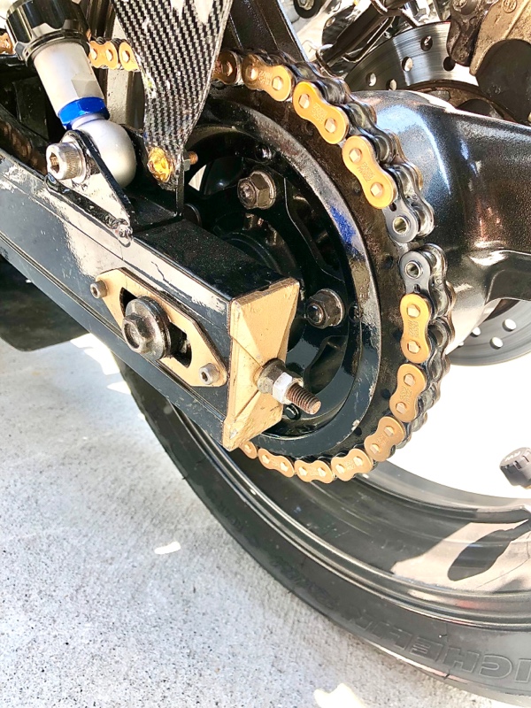 CB400SF NC31チェーン交換(DIY)（ホンダ CB400 SUPER FOUR (スーパーフォア)）by jupapapapa - みんカラ