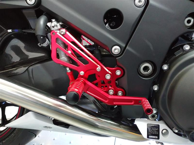 中華製バックステップ取付け Part1（カワサキ ZX-14R）by Maru-J