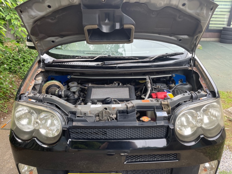 タワーバー取付【クスコ製】（ダイハツ ムーヴカスタム・L150