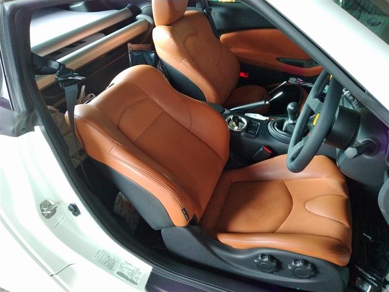 Z34 純正シート 運転席側（日産フェアレディZ Z34 純正シート