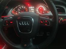 アウディS4純正スポーツパドルシフト交換（アウディ A4 アバント