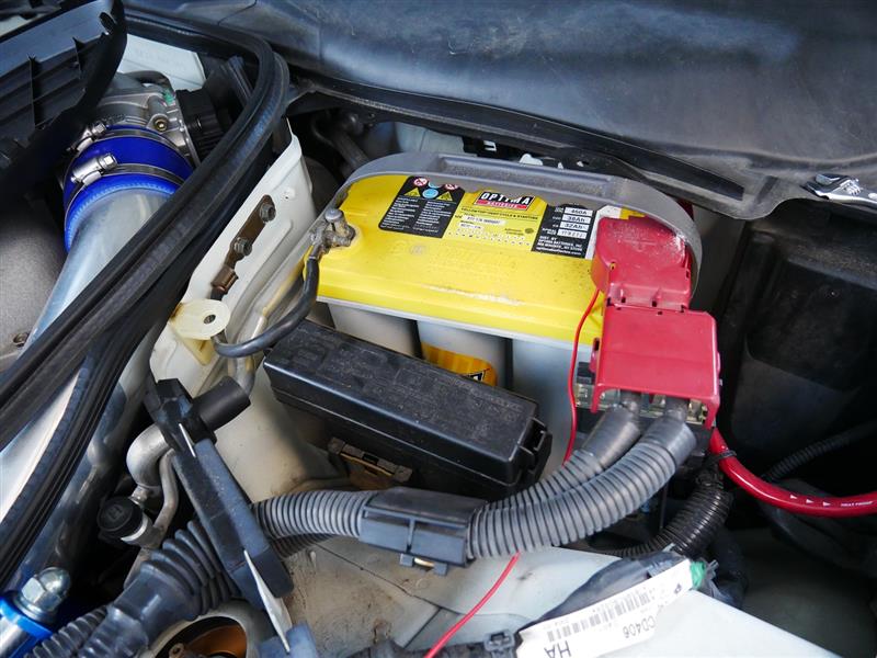 POWER7超軽量リチウムイオンバッテリーに交換 後編 85009km