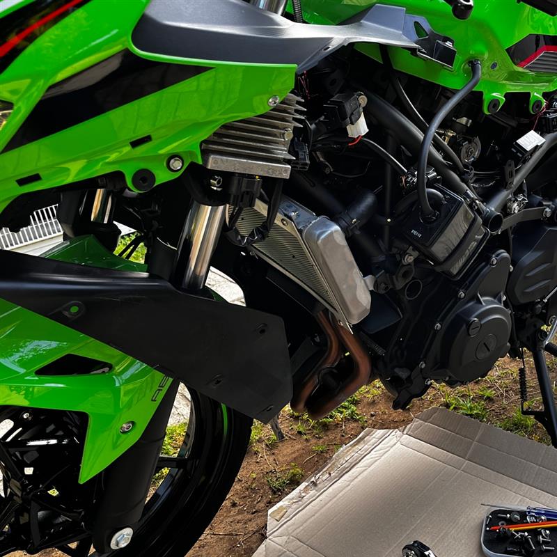 新品☆Ninja400(2018～2024年式)左スイッチボックス(ハザード付