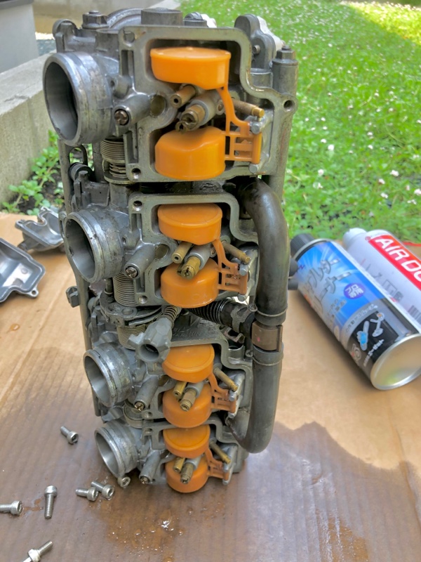 CB400SF NC31 ジェット詰まり解消✨💦（ホンダ CB400 SUPER FOUR