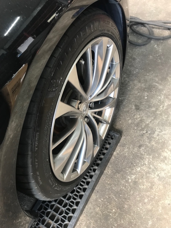 タイヤ交換 MICHELIN🇫🇷 PS4S（日産 スカイラインクーペ・V36