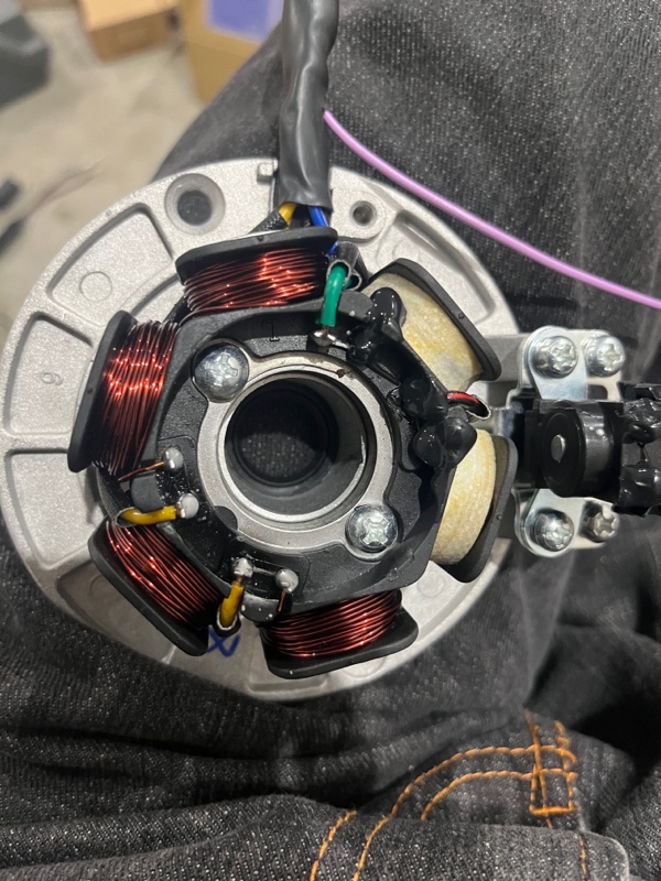 モダンワークス軽量アウターローター取り付け（ホンダ モンキー