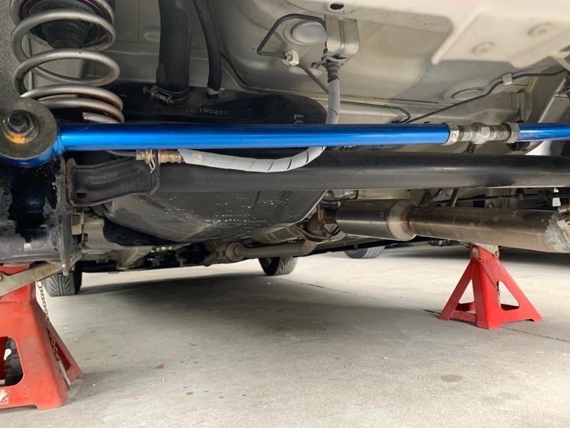 1型ラパン ワークス用ラテラルロッドに交換（スズキ アルトラ