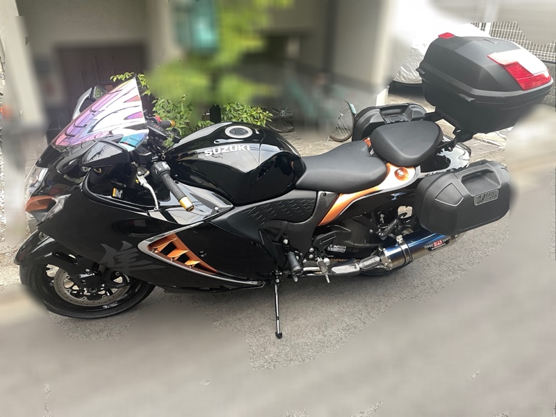 サイドキャリア取付からのフルパニア（スズキ GSX1300R HAYABUSA ...