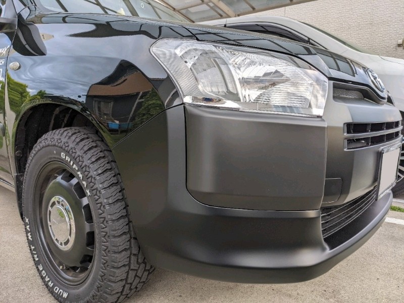 やっぱりバンパーはマットにしたい😅（トヨタ プロボックスバン