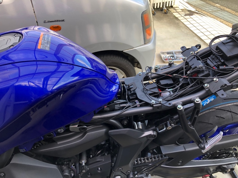 フェンダーレスキット取付（ヤマハ YZF-R7）by kurohiro - みんカラ