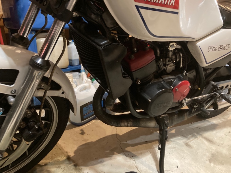 新品】○285 YAMAHA ヤマハ RZ50 純正オプション ラジエター