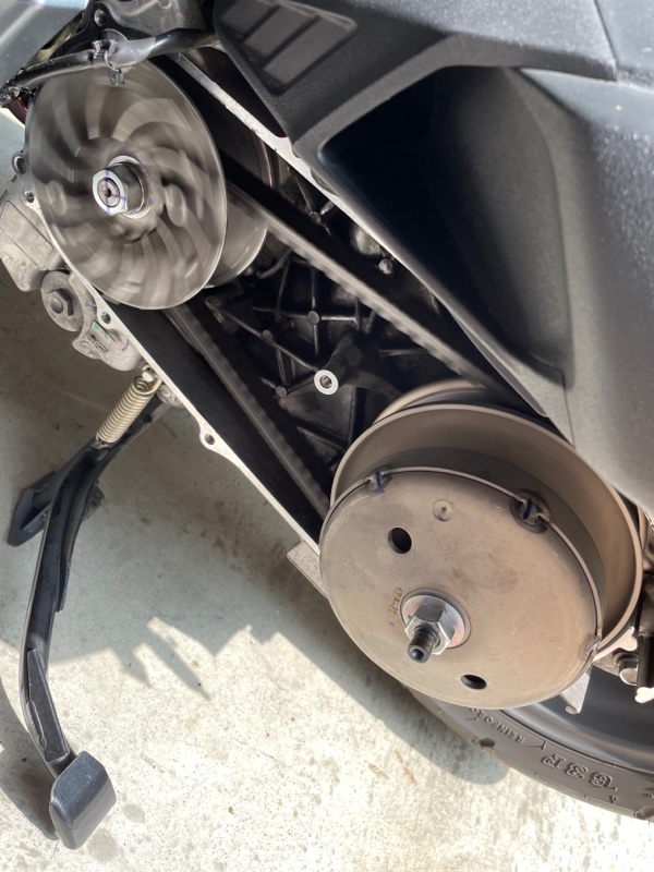 pcx 160 星野設計ランププレート取り付け➁（ホンダ PCX160）by