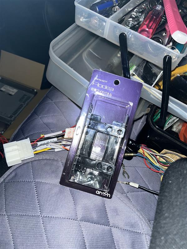 オーディオデッキ取付】ADDZEST DMZ635LP（三菱 eKクロス・B34W