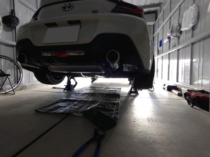 GR86 新車外し ステンレススチール マフラー