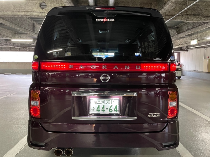 アッパーテールLED ブレーキ連動配線（日産 エルグランド・E51