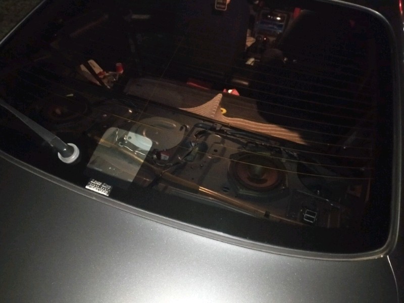 リアスピーカーボードDIY（スピーカーカバー？）（日産 シルビア