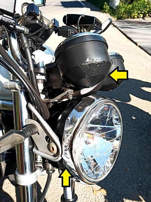 VTR250 メーター盤裏カバー交換（ホンダ VTR250）by PEGASUS51