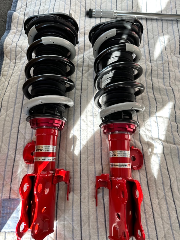 タナベ車高調SUSTEC PRO CR取付け（トヨタ ヴェルファイア・20系