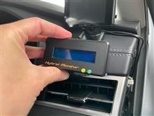 新型アウトランダー用ハイブリッドモニター取り付け(改良)（三菱