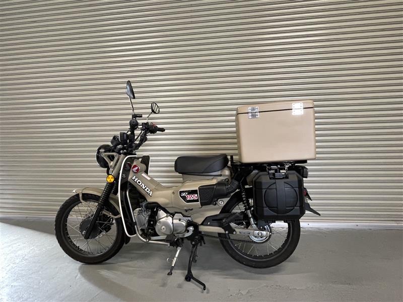 スーパーカブ [純正用品] 純正サイドボックス CT125ハンターカブ