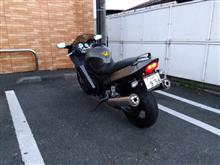 マフラー交換（ホンダ CBR1100XX スーパーブラックバード）by け