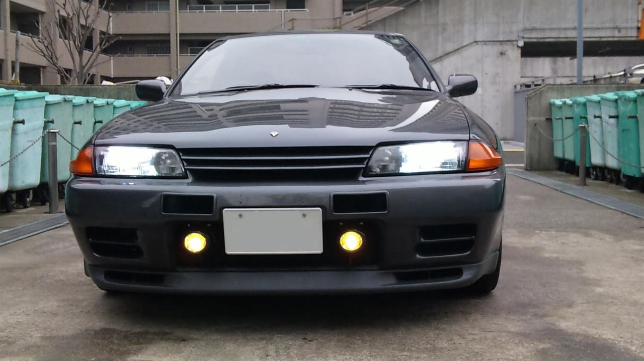 フォグランプ切り替えリレー&スイッチ設置(日産 スカイラインGT‐R