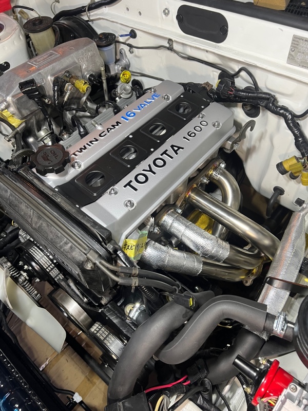 AE86 エンジン載せ替え＆ミッションOH計画 Vol.30 エキマニ