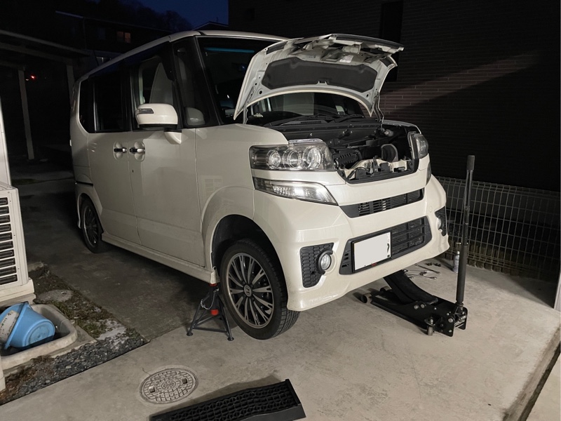 N-BOX JF1 モデューロサスペンション取り付け(ホンダ N-BOX N-BOX JF1 モデューロサスペンション取り付け(ホンダ N-BOX
