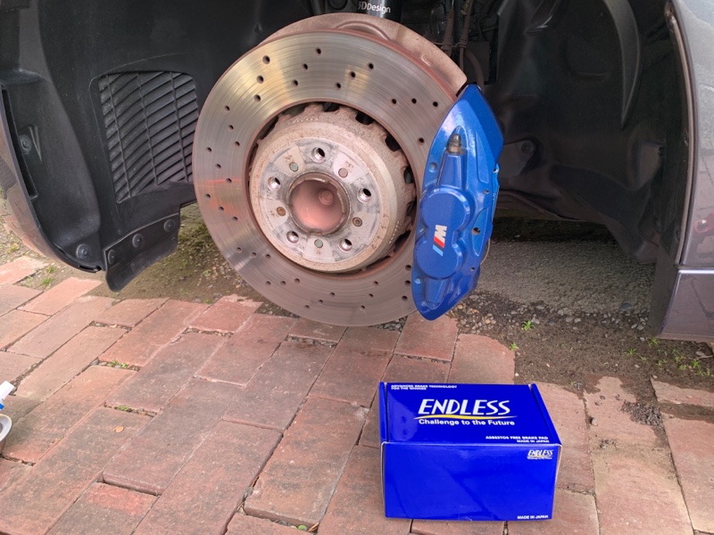 F87 M2 前後ブレーキパッド交換 ENDLESS MX72PLUS（BMW M2 クーペ・F87 