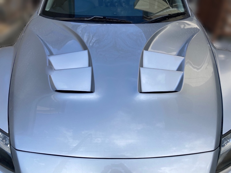 人気が高い RE雨宮 RX8 RX-8・SE3P）by CARBON（マツダ BONNET D1 AD-HOOD パーツ