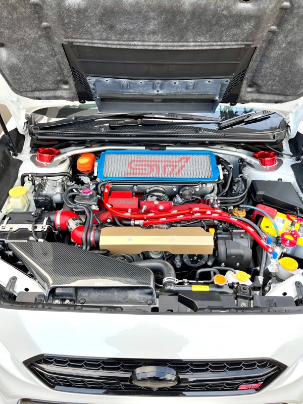 WRX STI S4 VAB ボンネット インテーク インテークガイド
