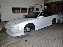 トノカバー異音対策（日産 180SX・RS13/KRS13型）by 蕾猫 - みんカラ
