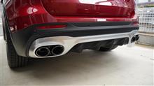 AMG仕様4本出しマフラーカッターに交換（メルセデスAMG GLB