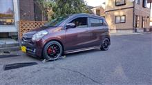 LA100 ムーヴカスタムRS 純正アブソーバー流用（ダイハツ ミラ