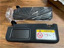 レクサスLS500のサンバイザーを流用しました（トヨタ クラウン