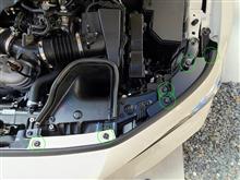 オフセットナンバーステー取り付け①（ホンダ シビックタイプR