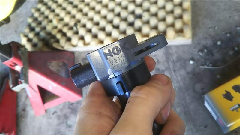 自分なり点検と夏仕様へ変更 ② イグニッションコイル交換