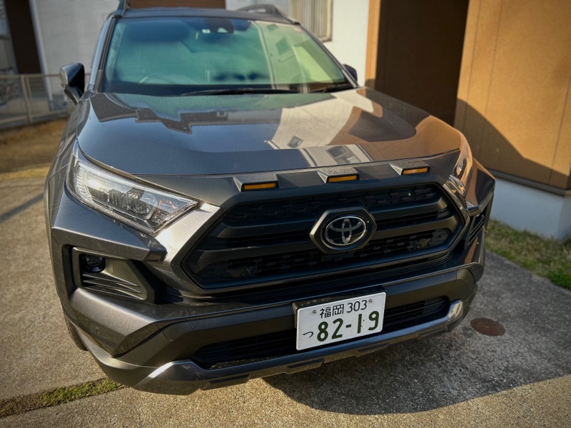 ノーズプロテクターのLEDをカスタム（トヨタ RAV4・XA50系）by