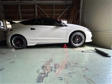 レーシングギアHS GE8フィット車高調を流用 リア編 その2