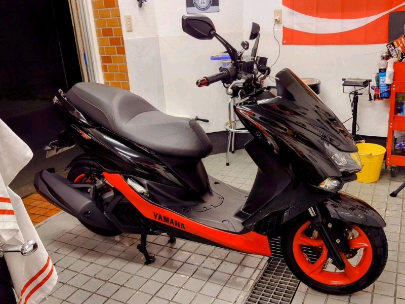 バイク洗車2度目の訪問