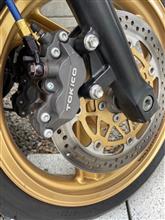 リアマスターシリンダー 分解清掃 52,800km（カワサキ ZRX400