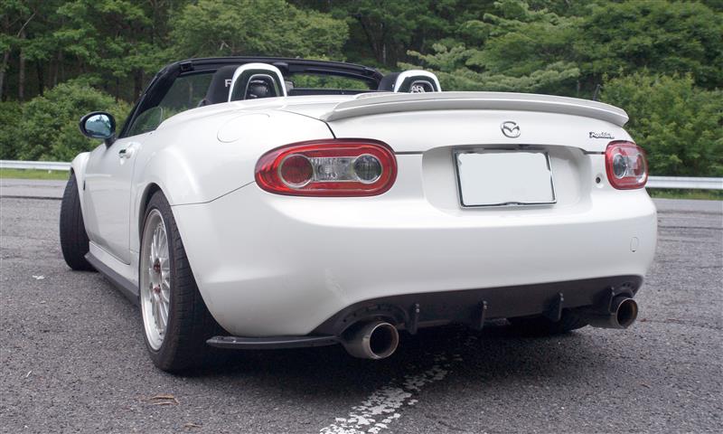 ロードスター NC ソフトトップ ダックテールスポイラー T-1 FRP
