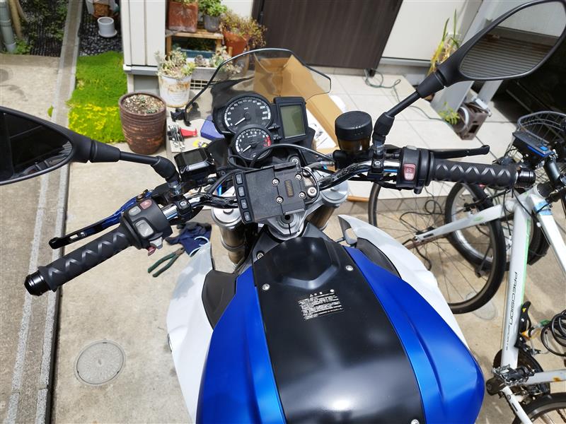 オートバイ用ハンドルバーライザーハンドルバークランプ R1300GS